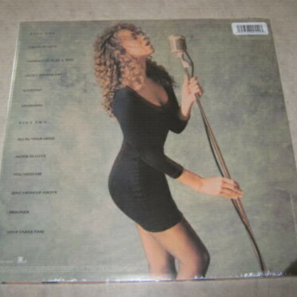 Mariah Carey Self-Titled LP ~ Exclusive Colored Vinyl (Glass Bottle) ~ Sealed! - Picture 2 of 2